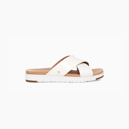 UGG Kari White Sandals for Women (OWRA94803)